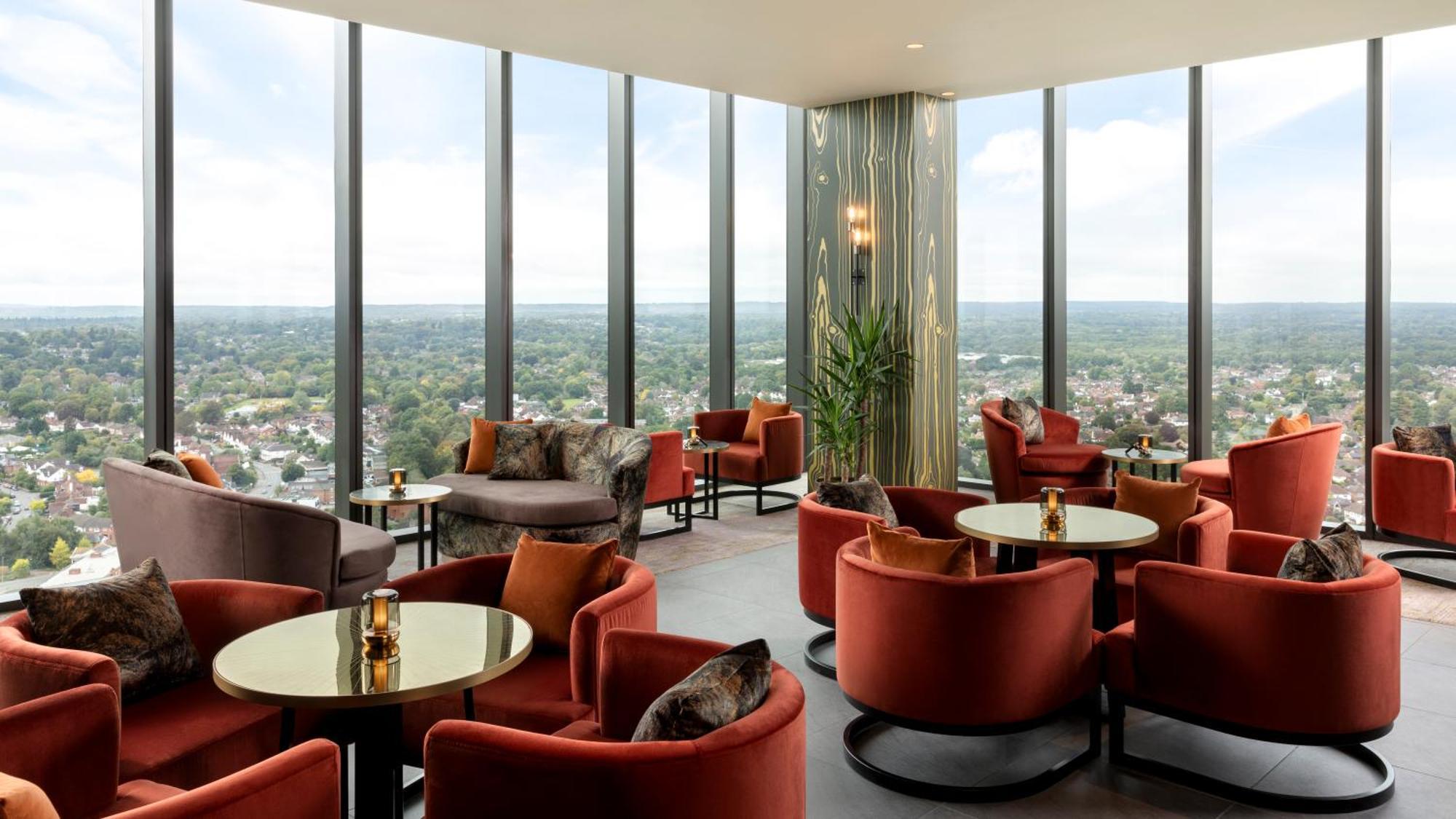 Hilton Woking Hotell Exteriör bild