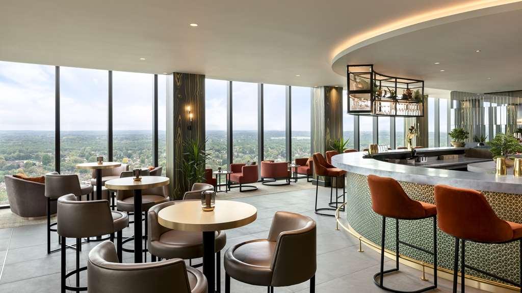 Hilton Woking Hotell Restaurang bild